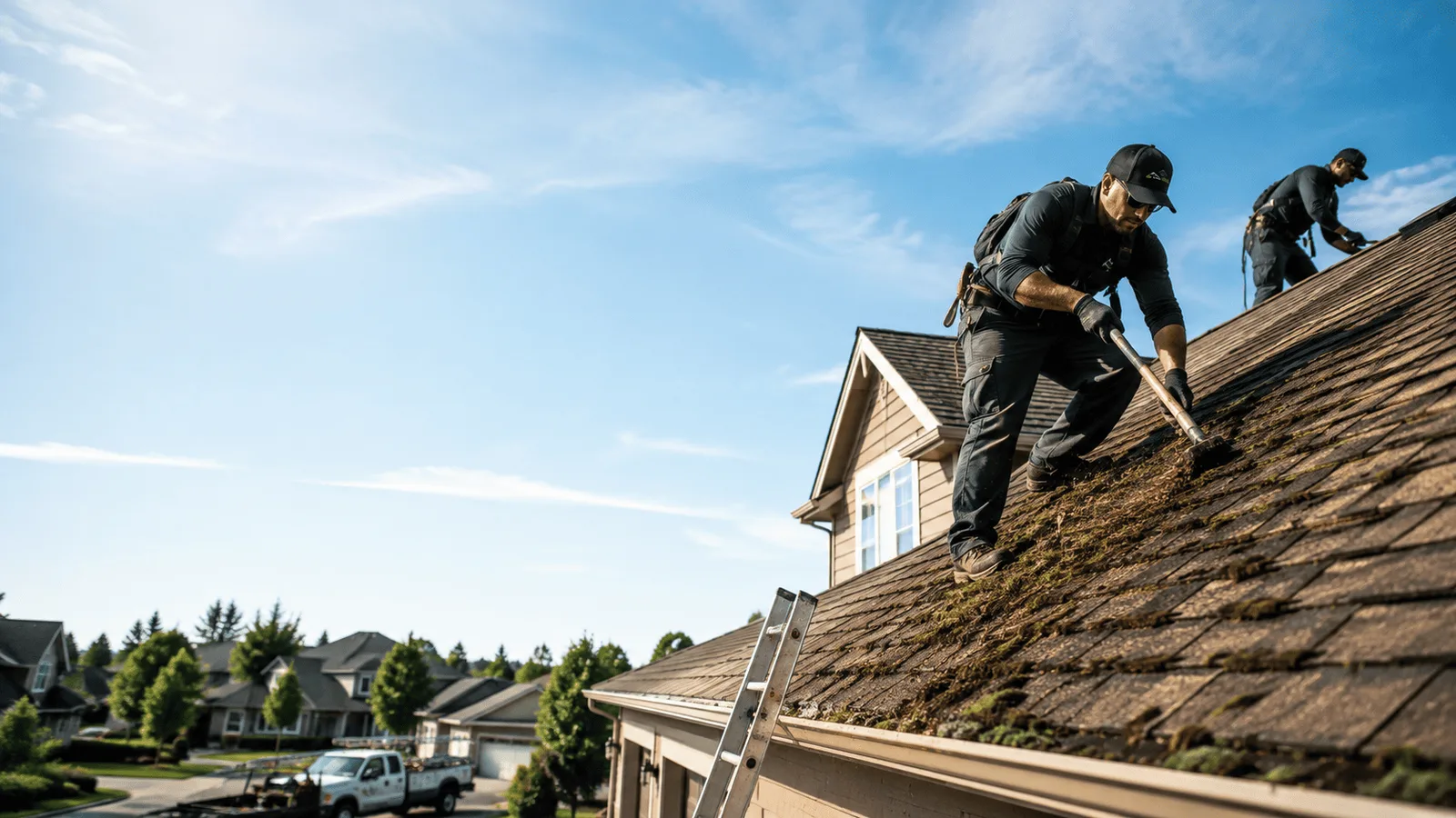 Roof Moss Removal in Ferris, IL near me